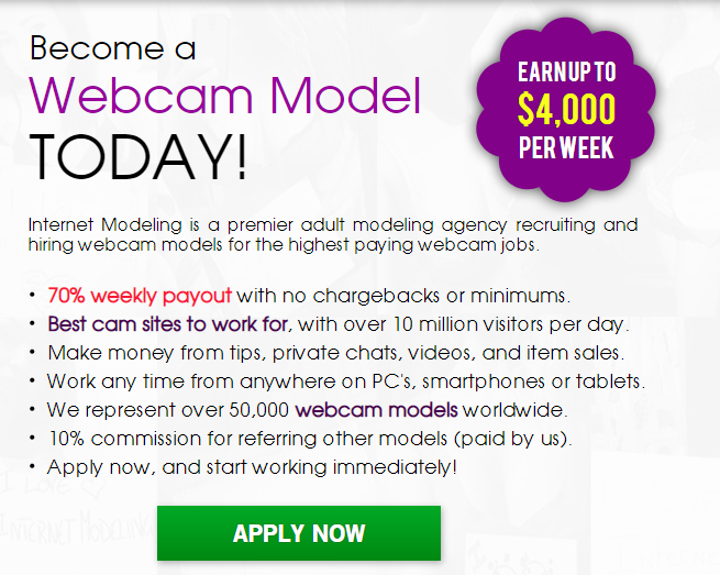 New Web cam model WANTED 2021